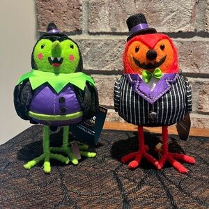 Target 2024 Halloween Bird Plush Figures - Spellma & Gordon